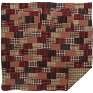 Wyatt Queen Quilt Set; 1-Quilt 90Wx90L w/2 Shams 21x27 VHC Brands - The Fox Decor